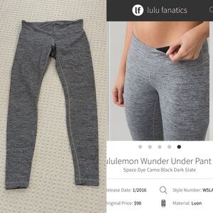 lululemon athletica Gray Leggings